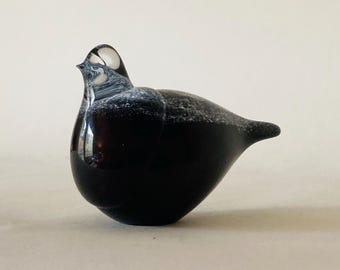 Oiva Toikka Festive Rooster (kukko) Glass Bird 1997 25 Years