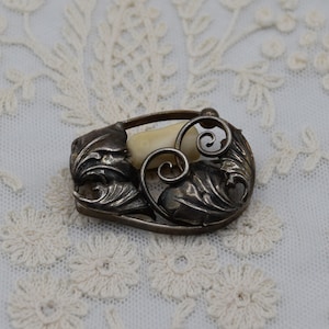 Vintage Danish Sterling Kean Modernist Brooch