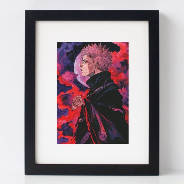 Jujutsu Kaisen Anime Poster - Digital Poster Manga Wall Art - Digital Download Art - Best Selling Items Anime Gifts