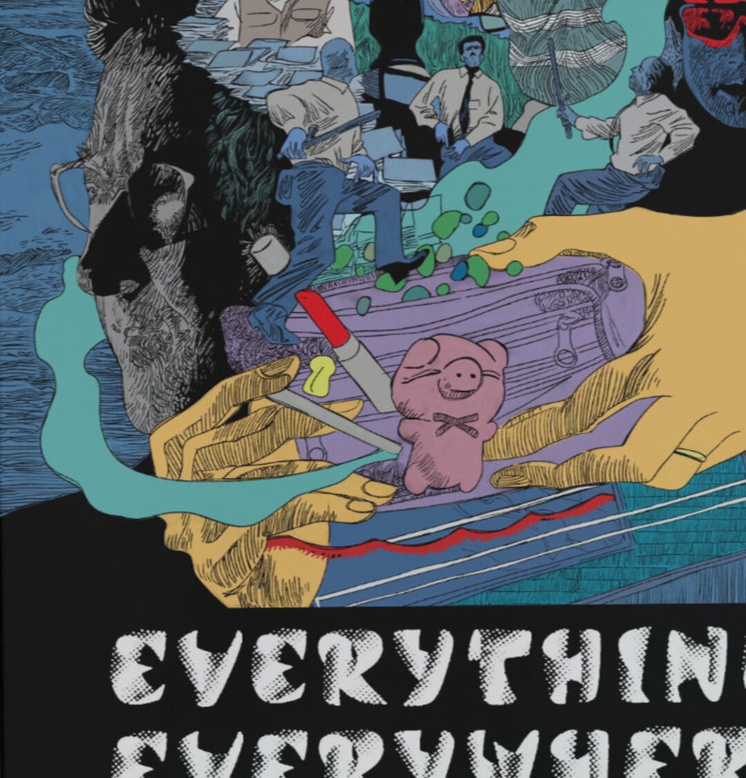 EEAAO Poster Everything Everywhere All at Once A24 Alternative Movie