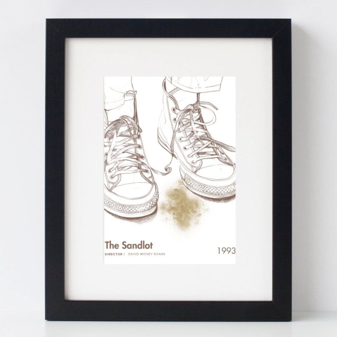 The Sandlot Movie Poster PNG Printable Wall Art Gifts for Dad Baseball Wall Art Baseball Print ...