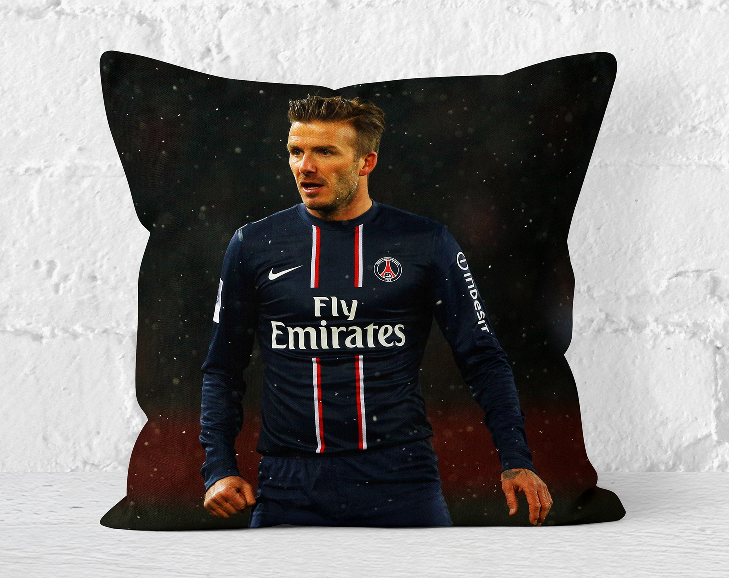 David Beckham 2 Throw Pillow for Sale by Cekusko