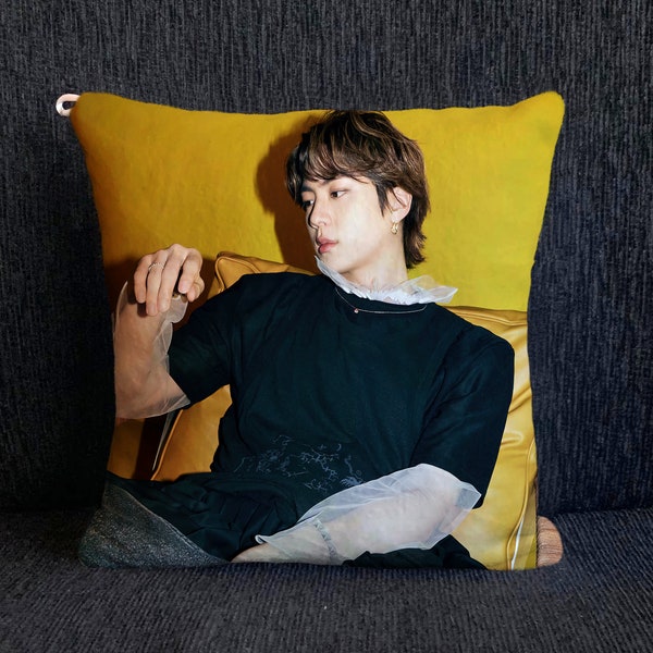 BTS Jin Mini Pillows - K-Pop Pillows - Small Decorative Pillows