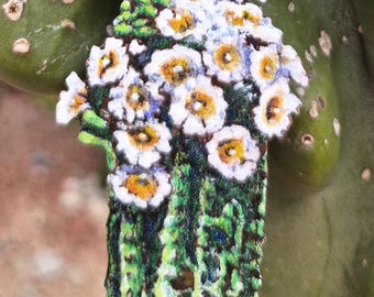 Copper Saguaro & Beaded Choker