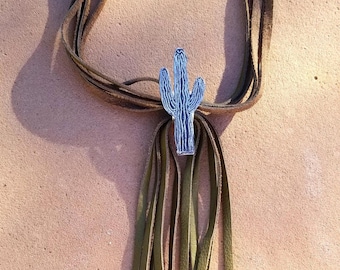 Saguaro Lariat Necklace