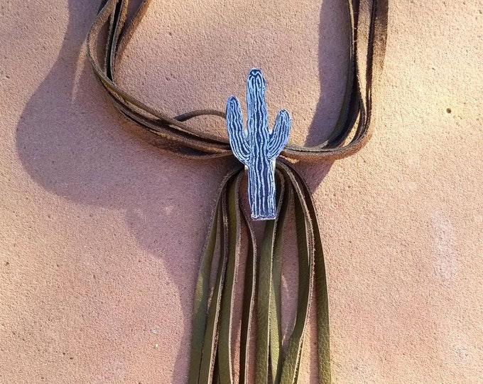 Saguaro Lariat Necklace