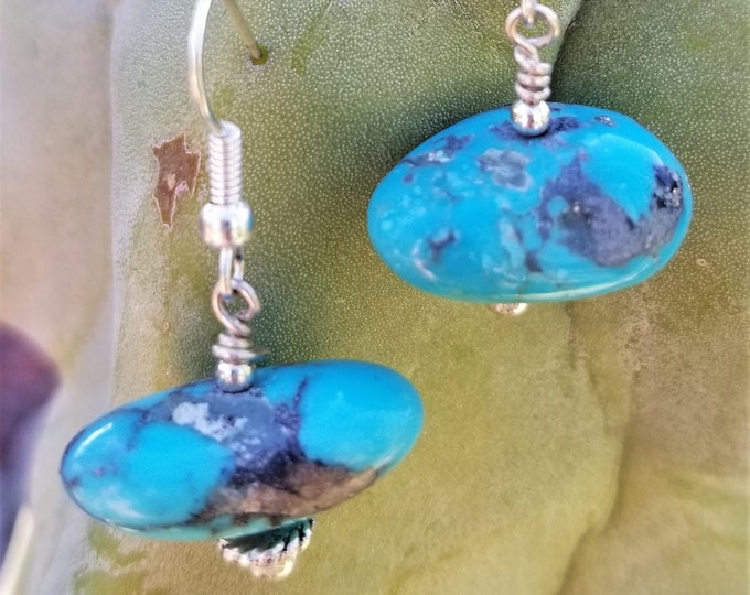 58-Kingman Turquoise Earrings