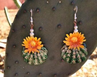 Barrel Cactus Earrings