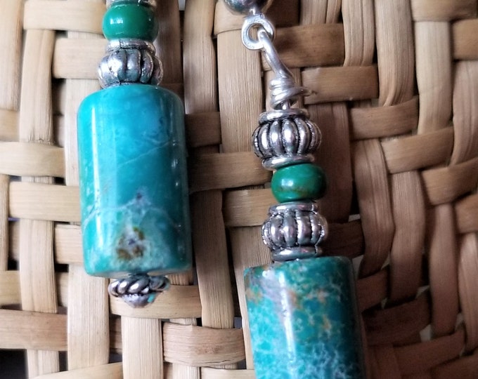 64-Turquoise Earrings