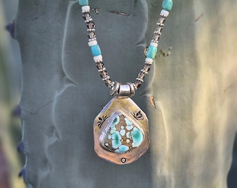 Lone Mountain Turquoise Necklace
