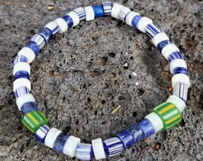 African Tradewind Beaded Bracelet