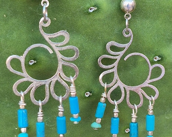 Kingman Turquoise earrings