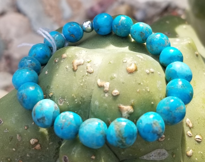 Kingman Turquoise Stretch Bracelet