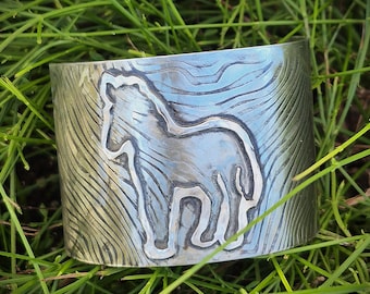 Zebra Cuff Bracelet
