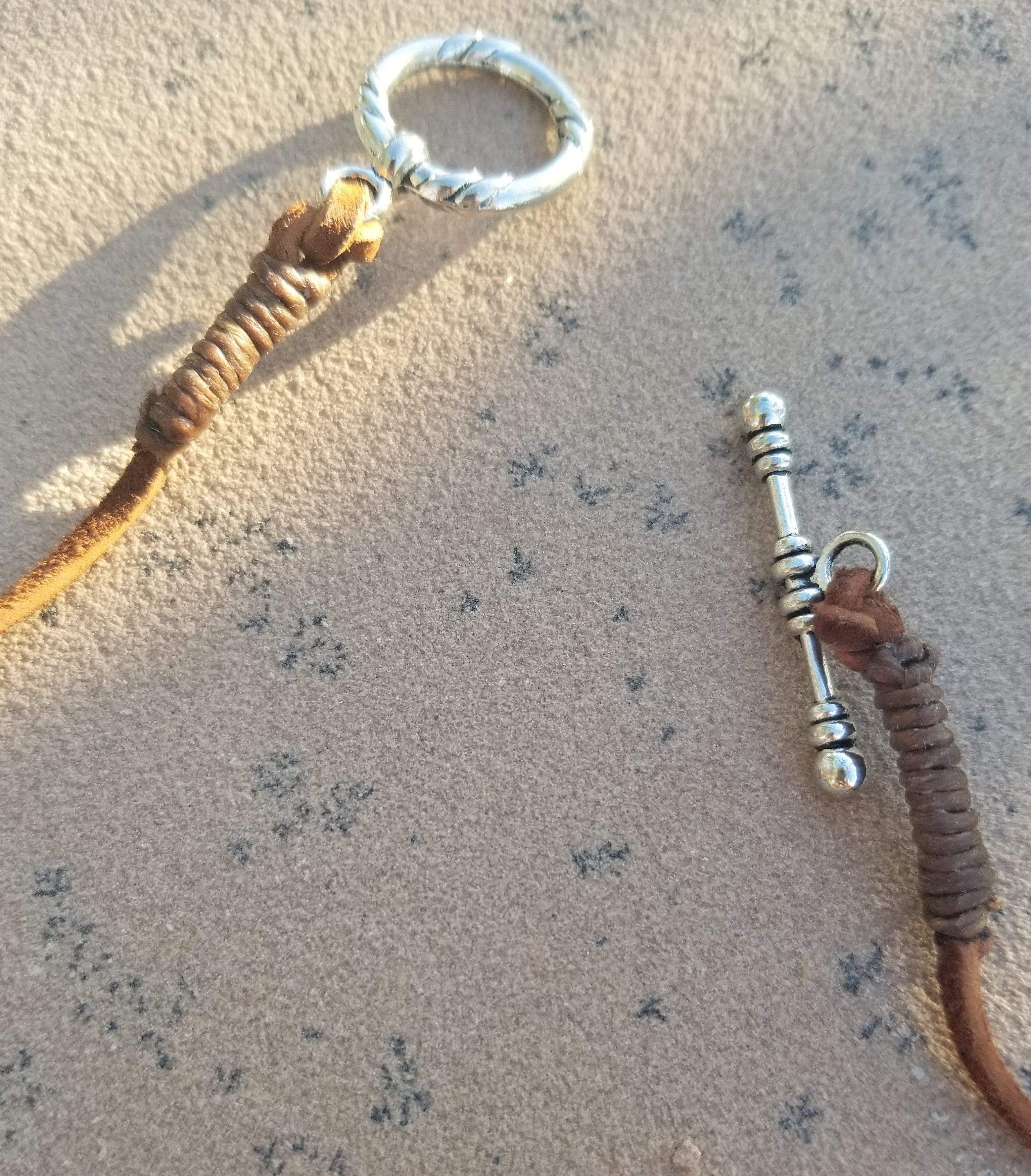 28 Leather & Copper Necklace