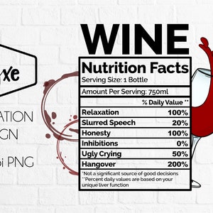 valeur nutritive du vin | Vin Png
