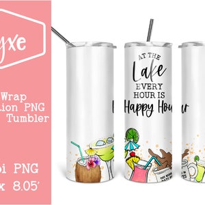 Elk uur is Happy Hour | Zomer PNG | Alcohol PNG