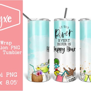 Elk uur is Happy Hour | Rivier png | Alcohol Png