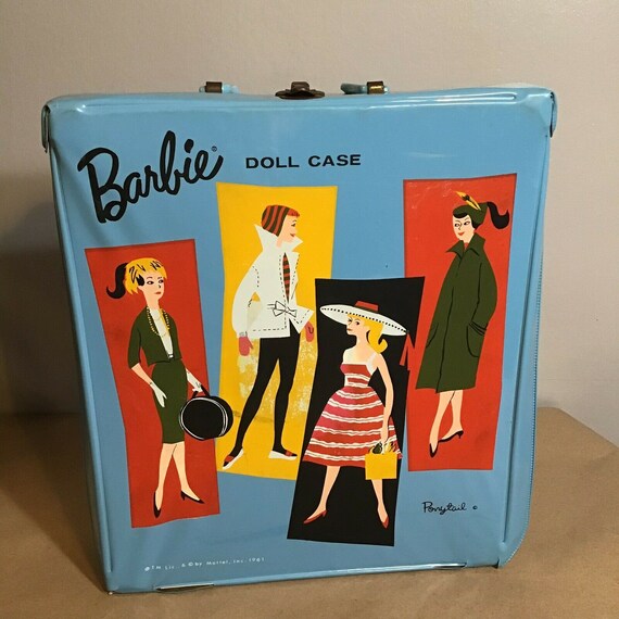 1961 barbie doll case
