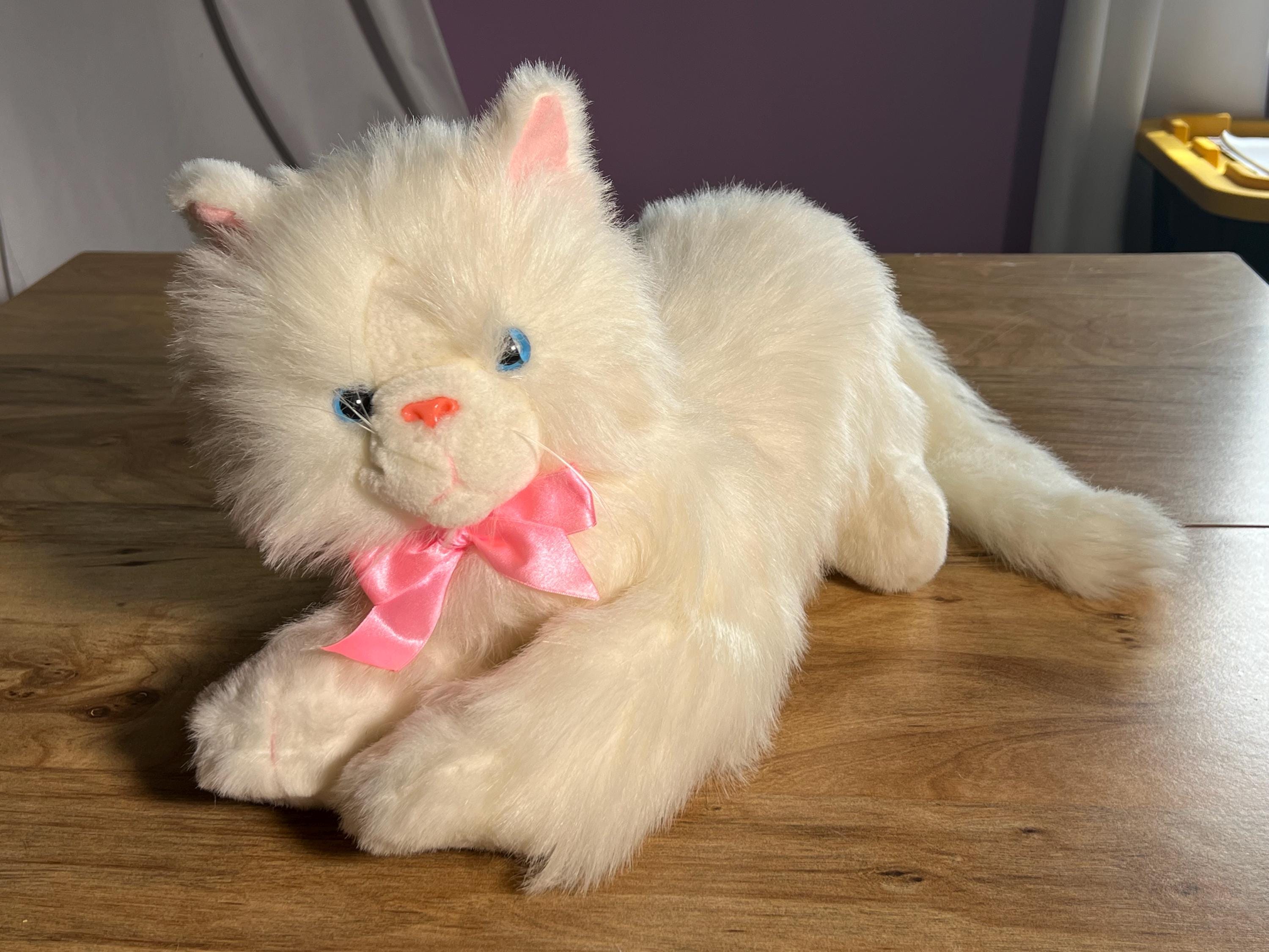 1990s Cat Stuffed Animal - Etsy