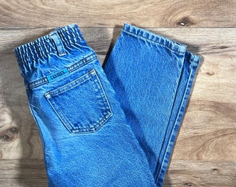 Vintage 1980s - CANTEEN - Stonewash Denim Jeans - Kids Size 5 Regular