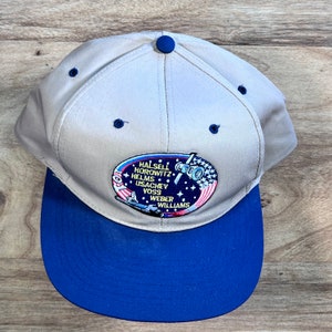 Vintage 2000 NASA Space Shuttle ATLANTIS: STS - 101 - Commemorative Patch - Launch Collectible Snapback Hat by Nissin