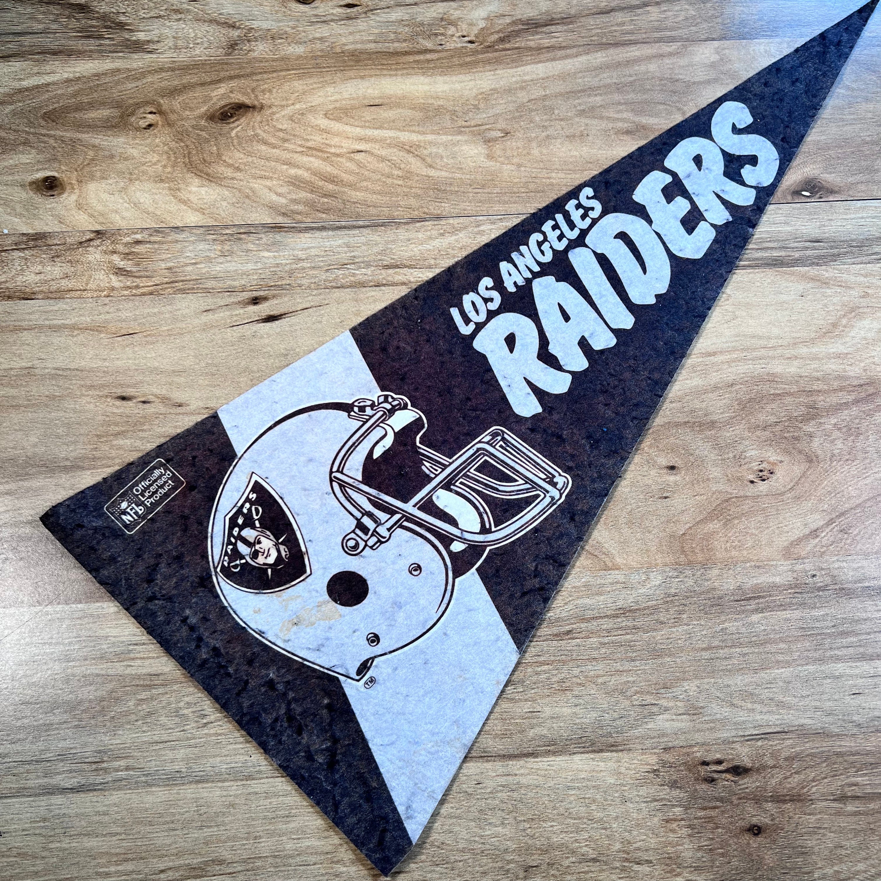 80s USA製Los Angeles Raiders シングルステッチ NFL 80s 