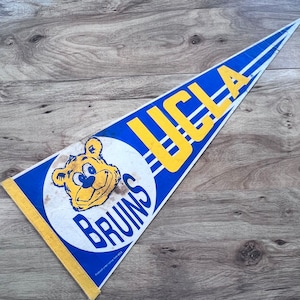 Vintage Ucla Bruins Pennant - Etsy