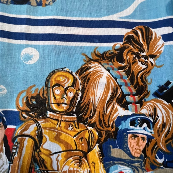 Vintage 70's STAR WARS the Empire Strikes Back - Twin Fitted Sheet