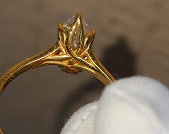 Custom Silver Ring – Personalized Engraved Ring – Miyuki ~ Yui – Custom Made Jewelry