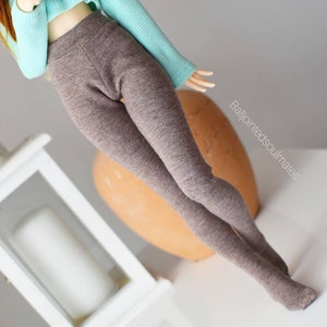 SLIM MSD BJD Minifee 1/4 Brown Melange tights