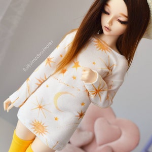 SLIM MSD BJD Minifee 1/4 Magical Sun & Moon Dress