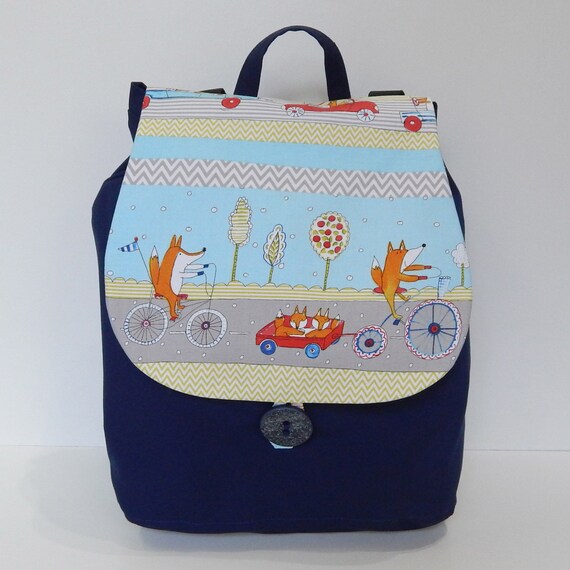 fox print bag