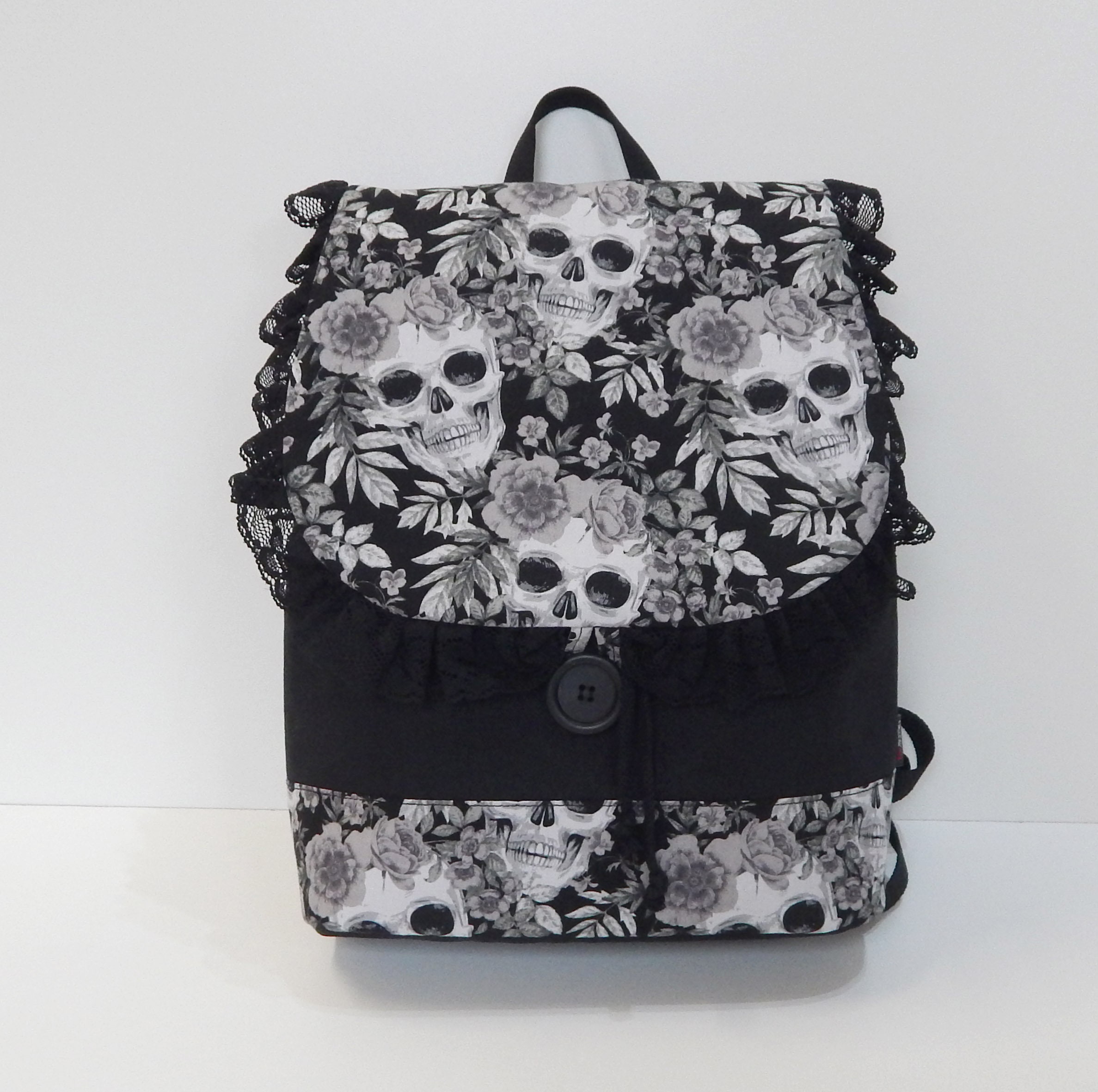 Mochilas De Calaveras Chaleco Cuero Hombre Chaleco Rasgado Con - Main Image