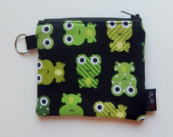 Frog, Coin Purse, Kermit the Frog, Wallet, Cute Wallet Women, Keychain, Gift for Her, Best Gifts, Gifts for Friends, Wallet Women, Pouches