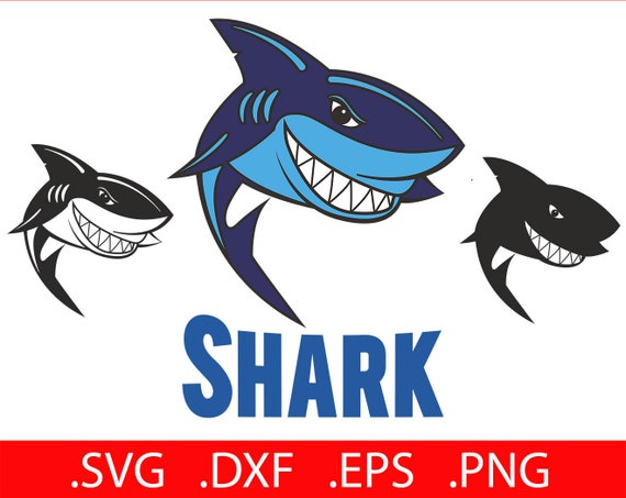 Download Shark SVG File for Cricut Shark Clipart Clip Art Shark | Etsy