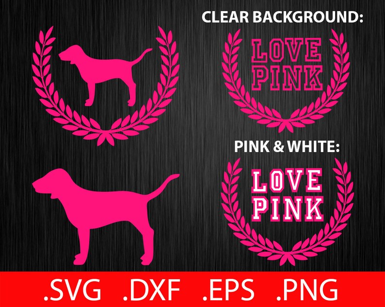 Download Bundle Love Pink SVG File Love Pink Clip Art Love Pink | Etsy