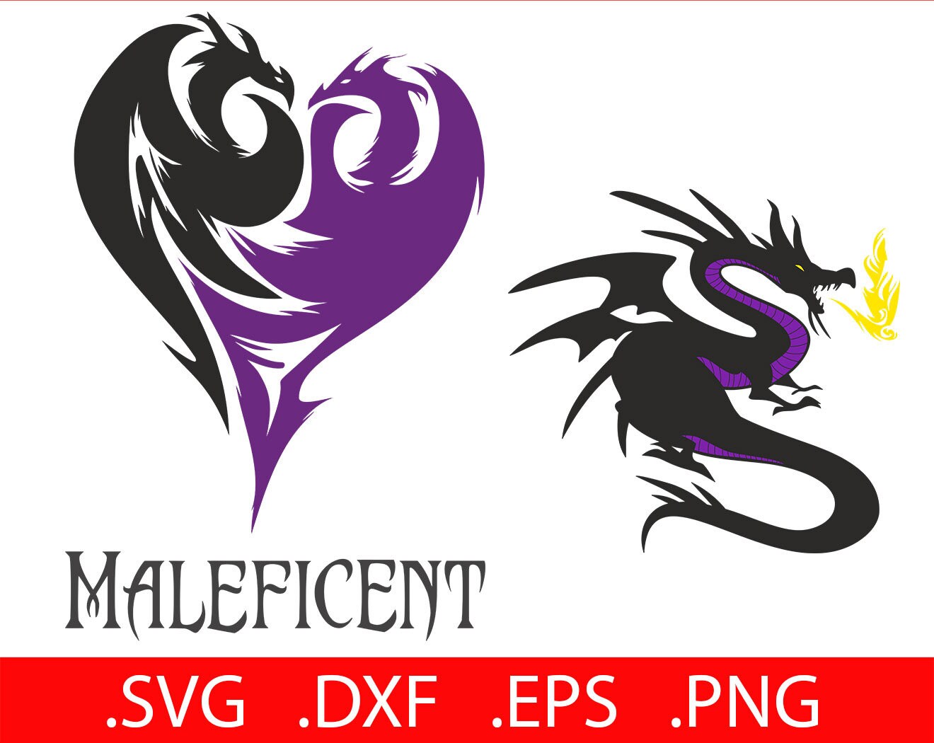 Maleficent SVG File Disney Descendants SVG Disney Maleficent | Etsy