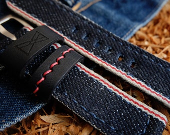 denim watch strap