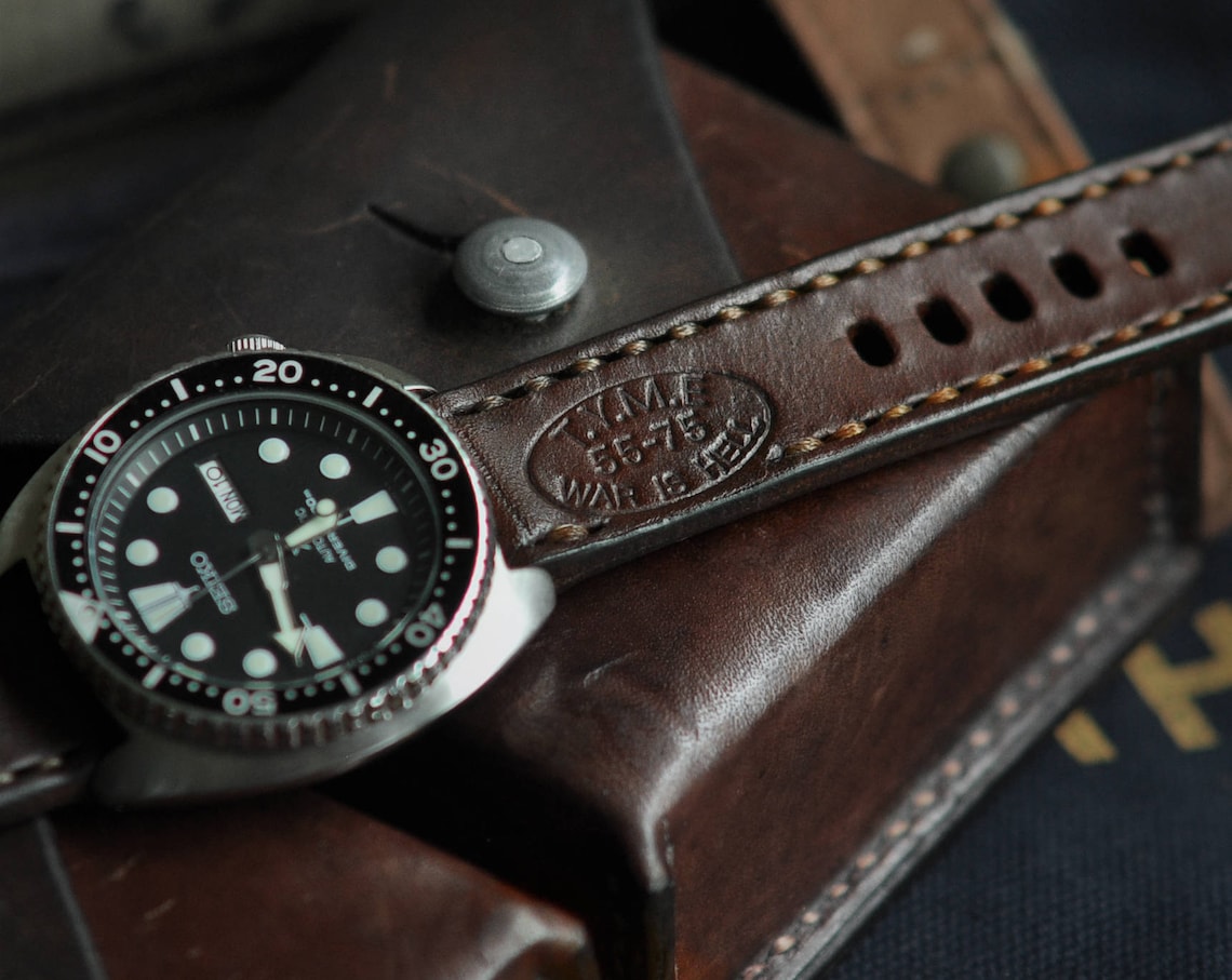 AMMO Watch Strap 20mm 22mm 24 Mm. Collection Vietnam Etsy