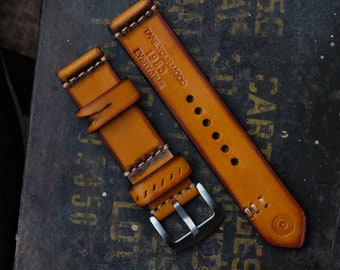 AMMO Watch Strap Zombie Collection.Leather Watch Band 18 mm 20mm 22mm 24 mm. With high quality stainless buckle included.