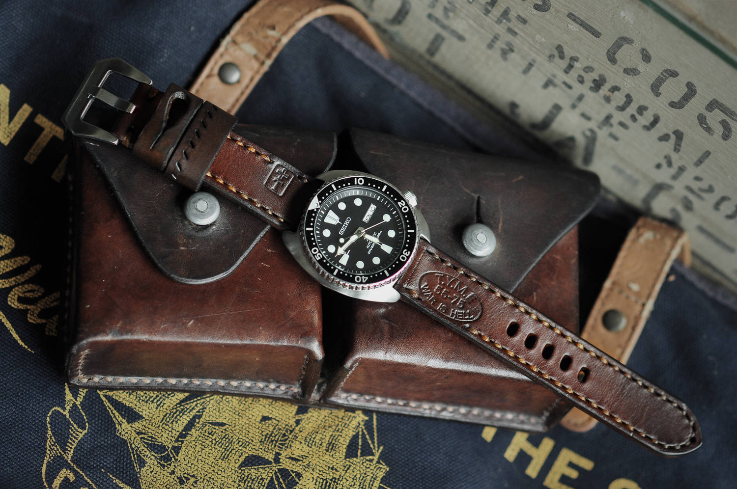 AMMO Watch Strap 20mm 22mm 24 Mm. Collection Vietnam Etsy