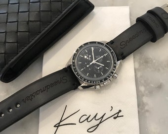 Leather Watch Band OMEGA Speedmaster 