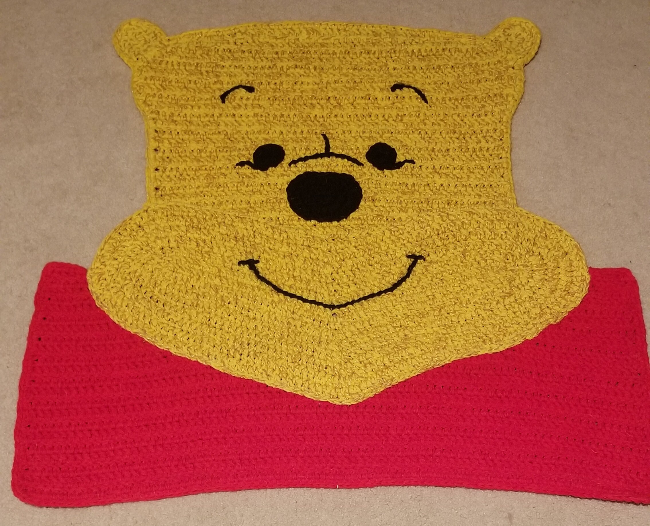 Winnie the Pooh Rug - Etsy