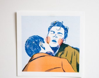 My policeman Riso print