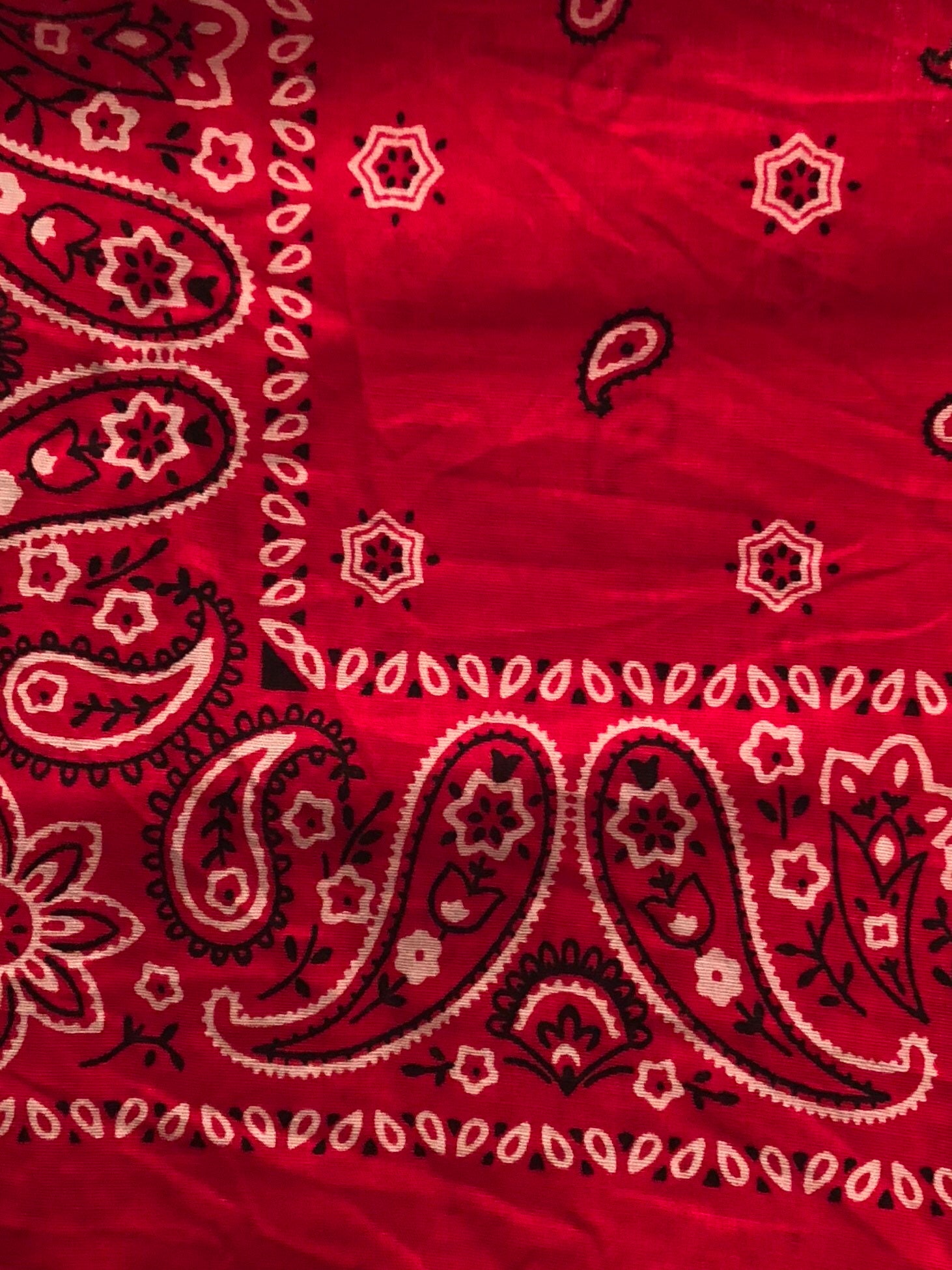 red bandanna dress