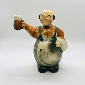Vintage 1960’s Japanese Waiter Decanter, Vintage Decanters, Cute Decanters, Vintage Decor, Vintage Collectibles, Novelty Decanter, Vintage