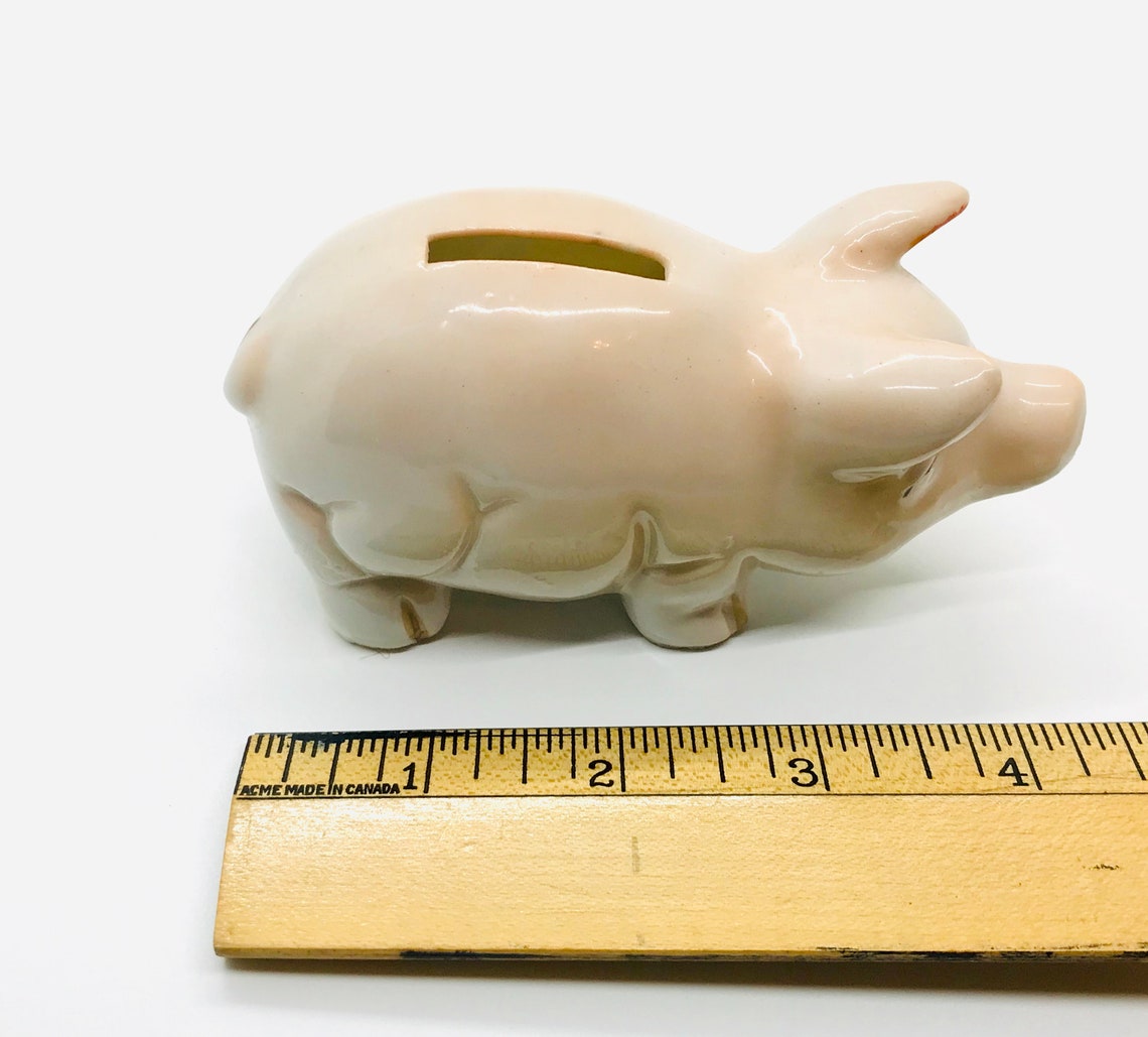 Cute Vintage 1960s Piggy Bank Vintage Coin Banks Break Only Etsy UK