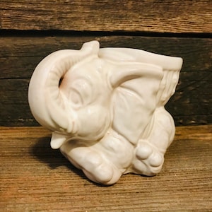 Vintage Hand Painted indoor Elephant Planter