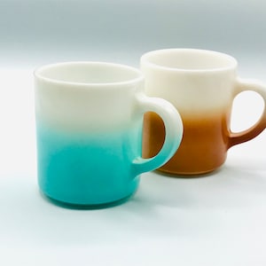 Vintage Coffee Mugs, Retro Coffee Mugs, Vintage Mugs from 1970’s, Vintage glasses, Glass Mugs, Retro Table Decor, Vintage Table Decor